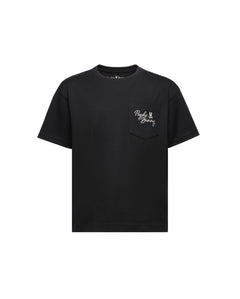 PSYCHO BUNNY CAMISETA NIÑO CUELLO REDONDO NEGRO