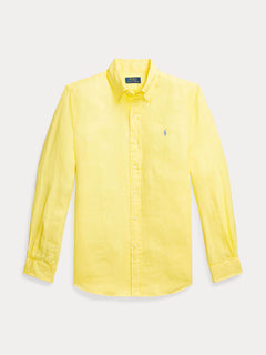 RALPH LAUREN CAMISA MANGA LARGA HOMBRE AMARILLO