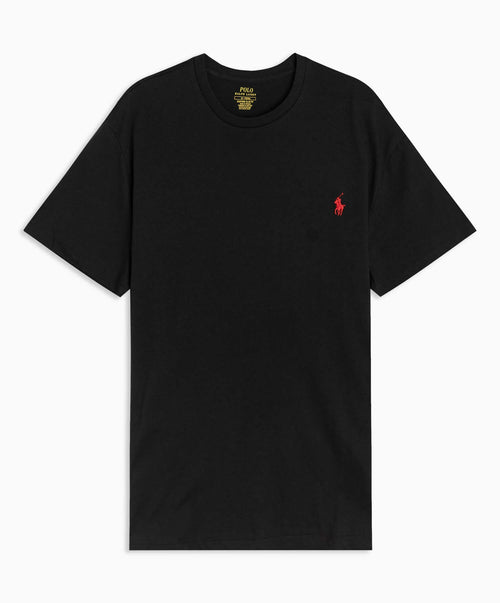 ralph lauren camisetas cuello redondo hombre negro