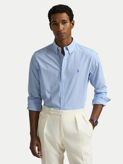RALPH LAUREN CAMISA MANGA LARGA HOMBRE AZUL