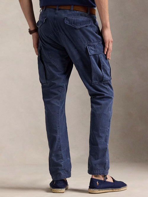 ralph lauren pantalon largo hombre azul