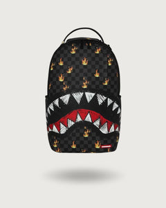 MOCHILA SCRIBBLE FIRE CHECK SPRAYGROUND PARA HOMBRE COLOR ASSORTED 910B8730NSZ