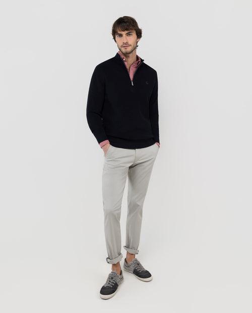 Jersey Punto Inglés EL GANSO HOMBRE AZUL