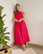 VESTIDO PRIMIA P.040 CEREZA