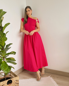 VESTIDO PRIMIA P.040 CEREZA
