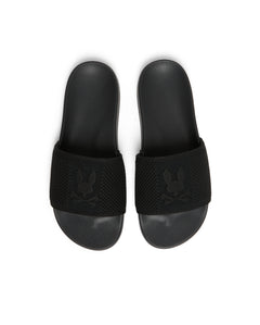 PSYCHO BUNNY SANDALIAS PSYCHO BUNNY PARA NIÑO NIÑO NEGRO B0A377F200BLK