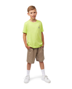 PSYCHO BUNNY CAMISETA NIÑO CUELLO REDONDO VERDE