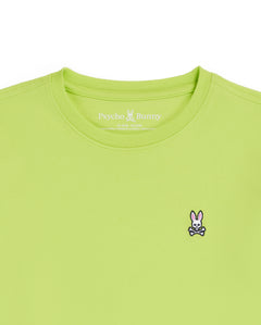 PSYCHO BUNNY CAMISETA NIÑO CUELLO REDONDO VERDE