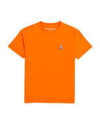 PSYCHO BUNNY CAMISETA NIÑO CUELLO REDONDO NARANJA