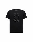 PSYCHO BUNNY CAMISETA NIÑO CUELLO REDONDO NEGRO
