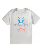 PSYCHO BUNNY CAMISETA NIÑO CUELLO REDONDO GRIS
