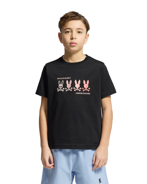 Camiseta Oceania Bordada Para Niño