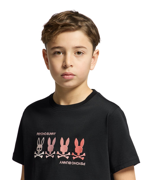 Camiseta Oceania Bordada Para Niño
