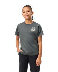 PSYCHO BUNNY CAMISETA NIÑO CUELLO REDONDO VERDE