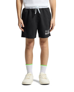 psycho bunny pantaloneta de baño niño hidrocrómico negro