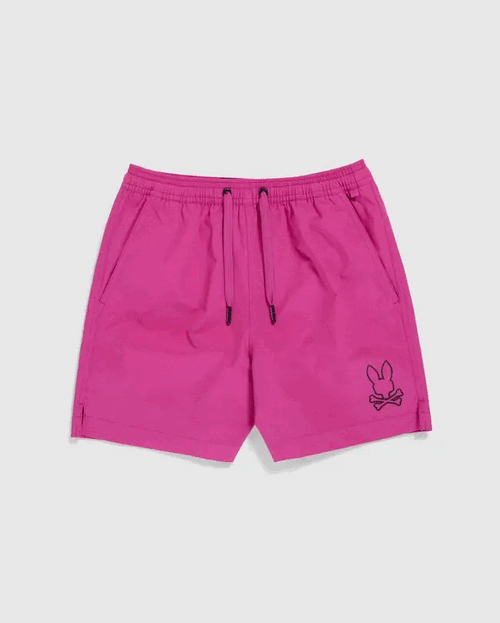 psycho bunny pantaloneta de baño niño hidrocrómico naranja