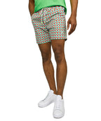psycho bunny pantaloneta de baño niño fantasia verde
