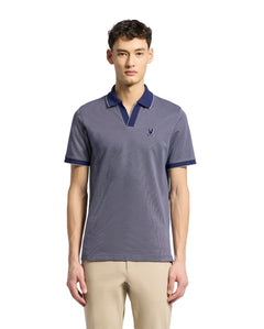 Polo Jacquard Cuello Johnny Mackay Para Caballero