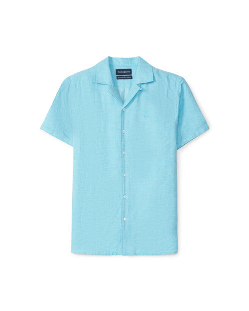 psycho bunny camisas fantasia hombre azul b6q148c200aqs