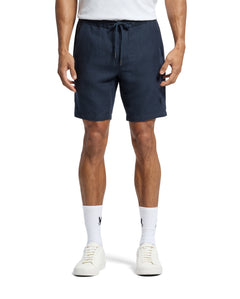 Bermuda De Mezcla De Lino Con Cordón Windcrest Para Caballero