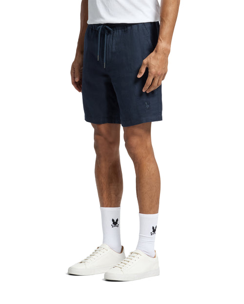 Bermuda De Mezcla De Lino Con Cordón Windcrest Para Caballero