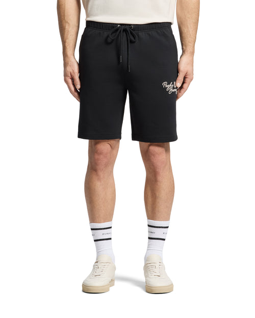 psycho bunny bermudas fantasia hombre negro b6r617f200blk