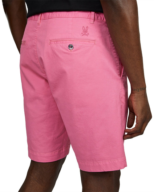 psycho bunny bermudas clasico hombre rosado b6r790s1celpi