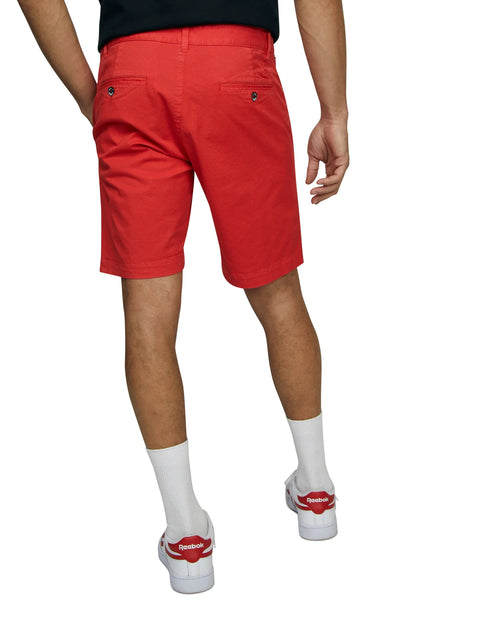psycho bunny bermudas clasico hombre rojo b6r790s1ceres