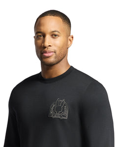 Sudadera De Modal Melbourne Bordada Para Caballero