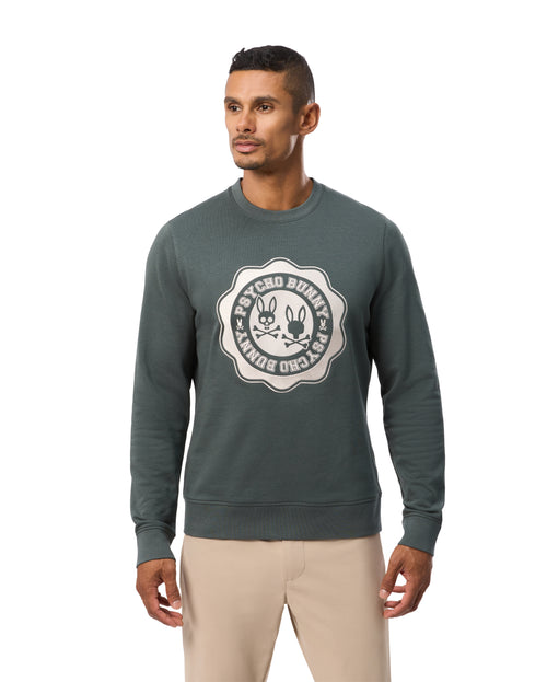 psycho bunny sudaderas fantasia hombre verde b6s758d200urc