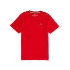 PSYCHO BUNNY CAMISETA HOMBRE CUELLO REDONDO ROJO