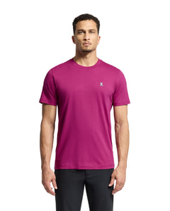 PSYCHO BUNNY CAMISETA HOMBRE CUELLO REDONDO MORADO