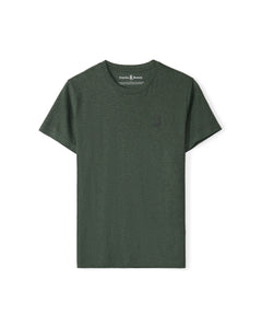 PSYCHO BUNNY CAMISETA HOMBRE CUELLO REDONDO VERDE