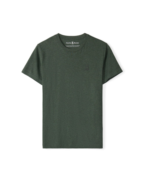PSYCHO BUNNY CAMISETA HOMBRE CUELLO REDONDO VERDE