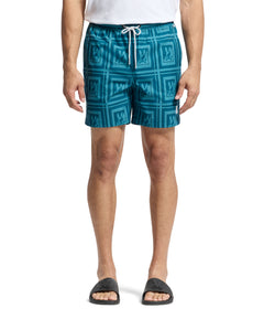 psycho bunny traje de baño fantasia hombre verde b6w249e200dpv