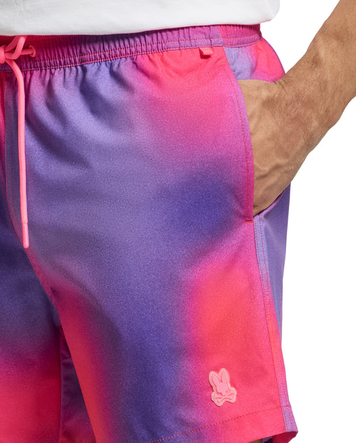 psycho bunny traje de baño fantasia hombre morado b6w330e200kkp