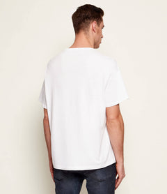 MICHAEL KORS CAMISETAS HD FLAGSHIP TEE HOMBRE CR652SY1V2100WHT