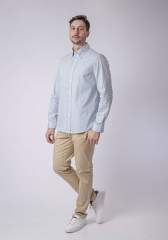 CARVEN CAMISA M/L HOMBRE VERDE CVK04216AGRGE