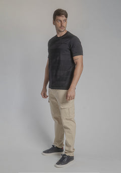 CARVEN T-SHIRT HOMBRE NEGRO CVY12207BL