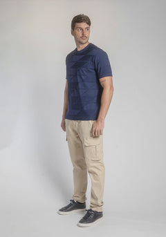 CARVEN T-SHIRT HOMBRE AZUL CVY12207SPH