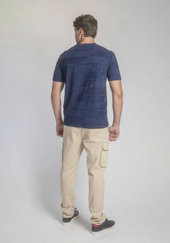 CARVEN T-SHIRT HOMBRE AZUL CVY12207SPH