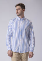 CARVEN CAMISA M/L HOMBRE AZUL CVK04216BBU