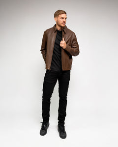 Chaqueta de Cuero Ralph lauren