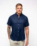 RALPH LAUREN CAMISA MANGA LARGA HOMBRE AZUL