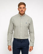 RALPH LAUREN CAMISA MANGA LARGA HOMBRE BLANCO