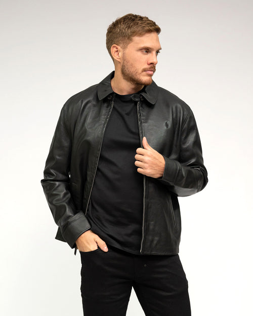 Chaqueta de Cuero Ralph lauren