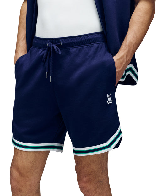 psycho bunny bermudas fantasia hombre azul mb0900005evb