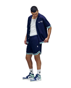 psycho bunny bermudas fantasia hombre azul mb0900005evb