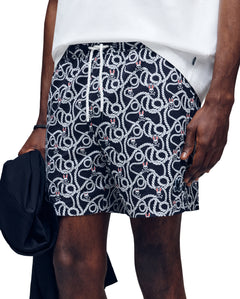 psycho bunny traje de baño fantasia hombre negro mb1000004blk