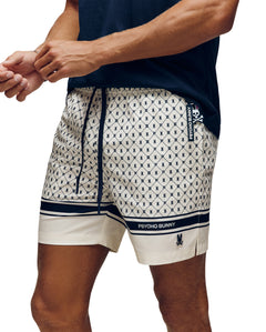 psycho bunny traje de baño fantasia hombre beige mb1000011wcg